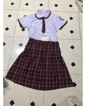 Đồng phục tiểu học đẹp cho bé gái